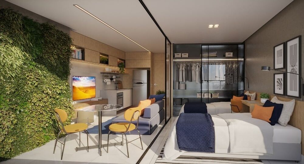 Apartamento, 1 quarto, 32 m² - Foto 3