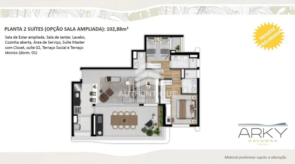 Apartamento, 3 quartos, 102 m² - Foto 9