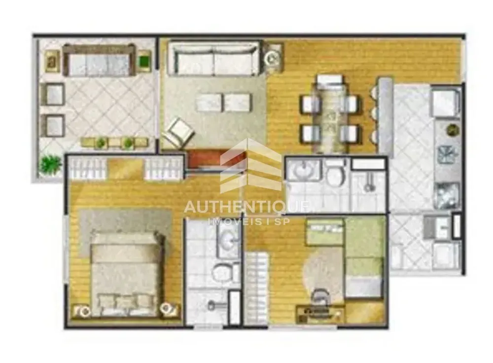 Apartamento, 2 quartos, 60 m² - Foto 7