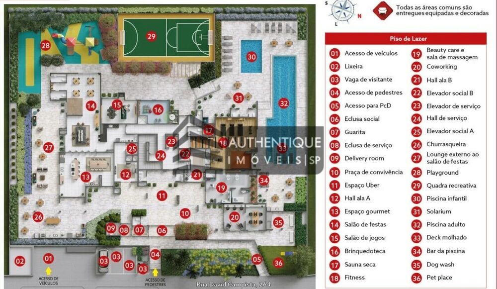 Apartamento, 2 quartos, 80 m² - Foto 2