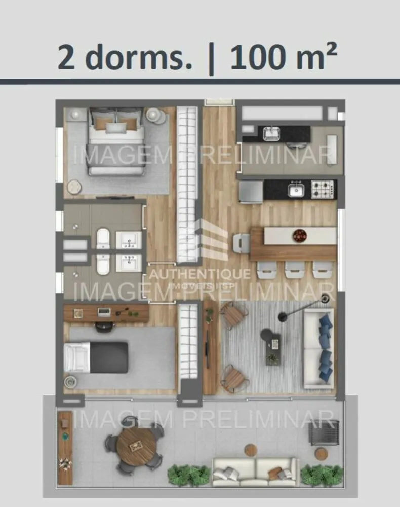 Apartamento, 1 quarto, 79 m² - Foto 19