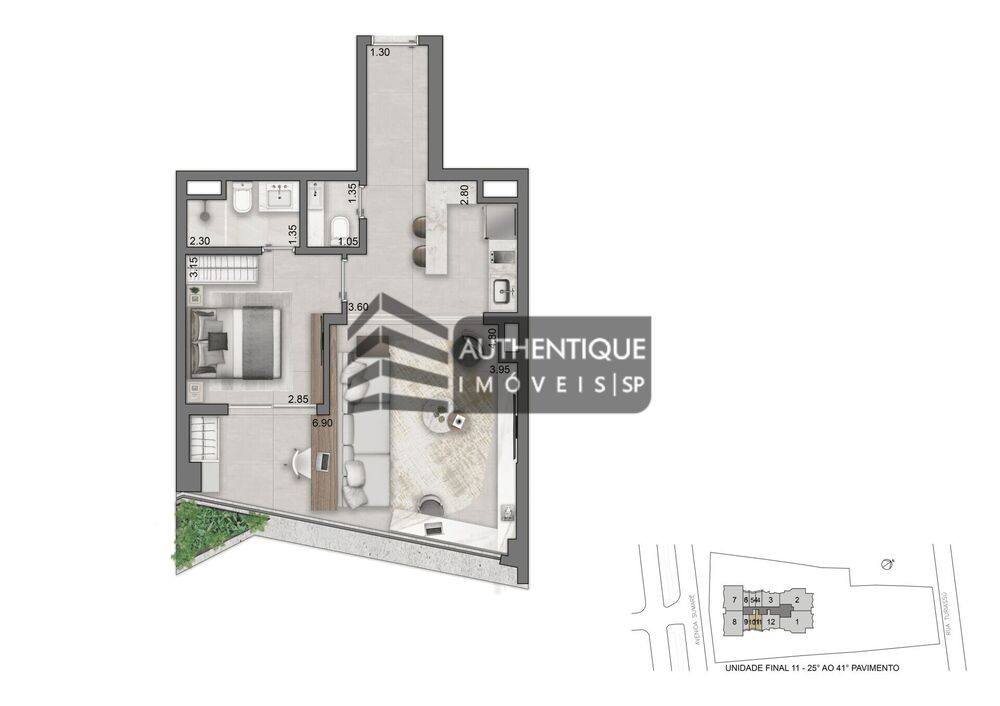 Apartamento, 3 quartos, 161 m² - Foto 12