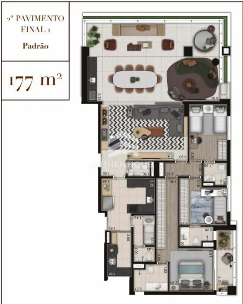 Apartamento, 3 quartos, 155 m² - Foto 15