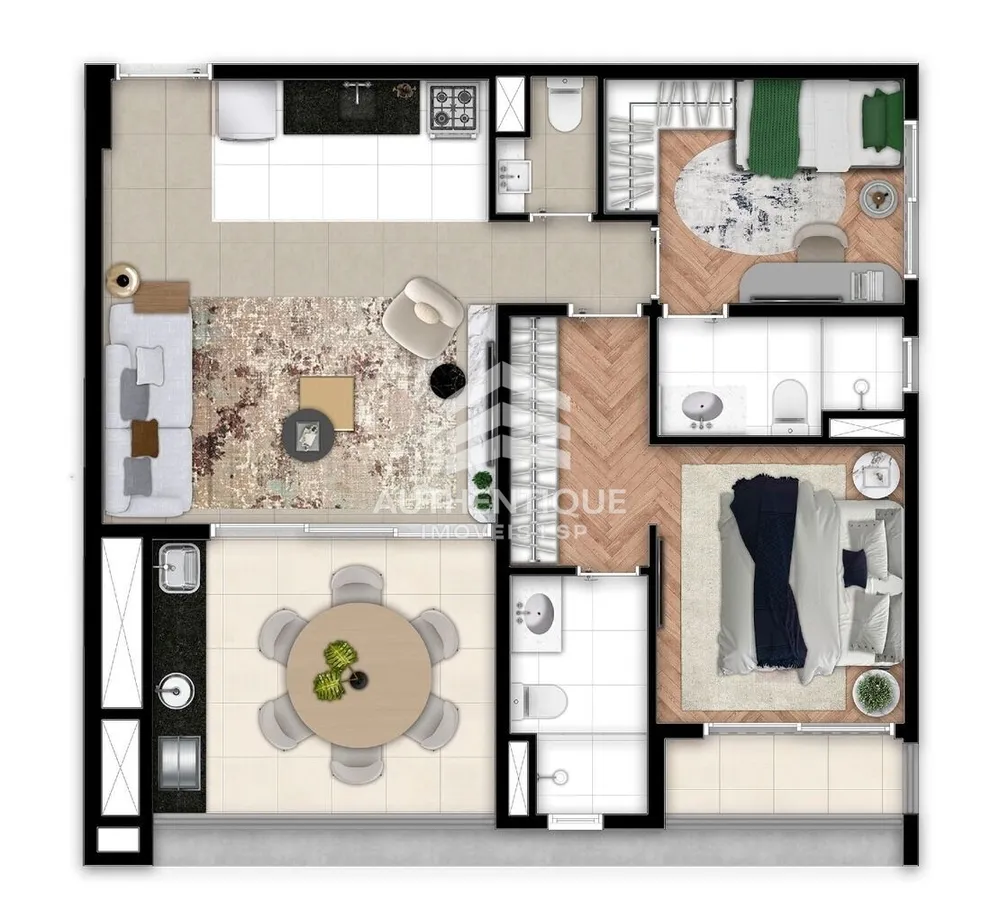 Apartamento, 2 quartos, 75 m² - Foto 14