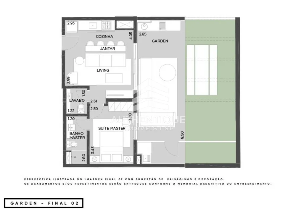 Apartamento, 1 quarto, 69 m² - Foto 12