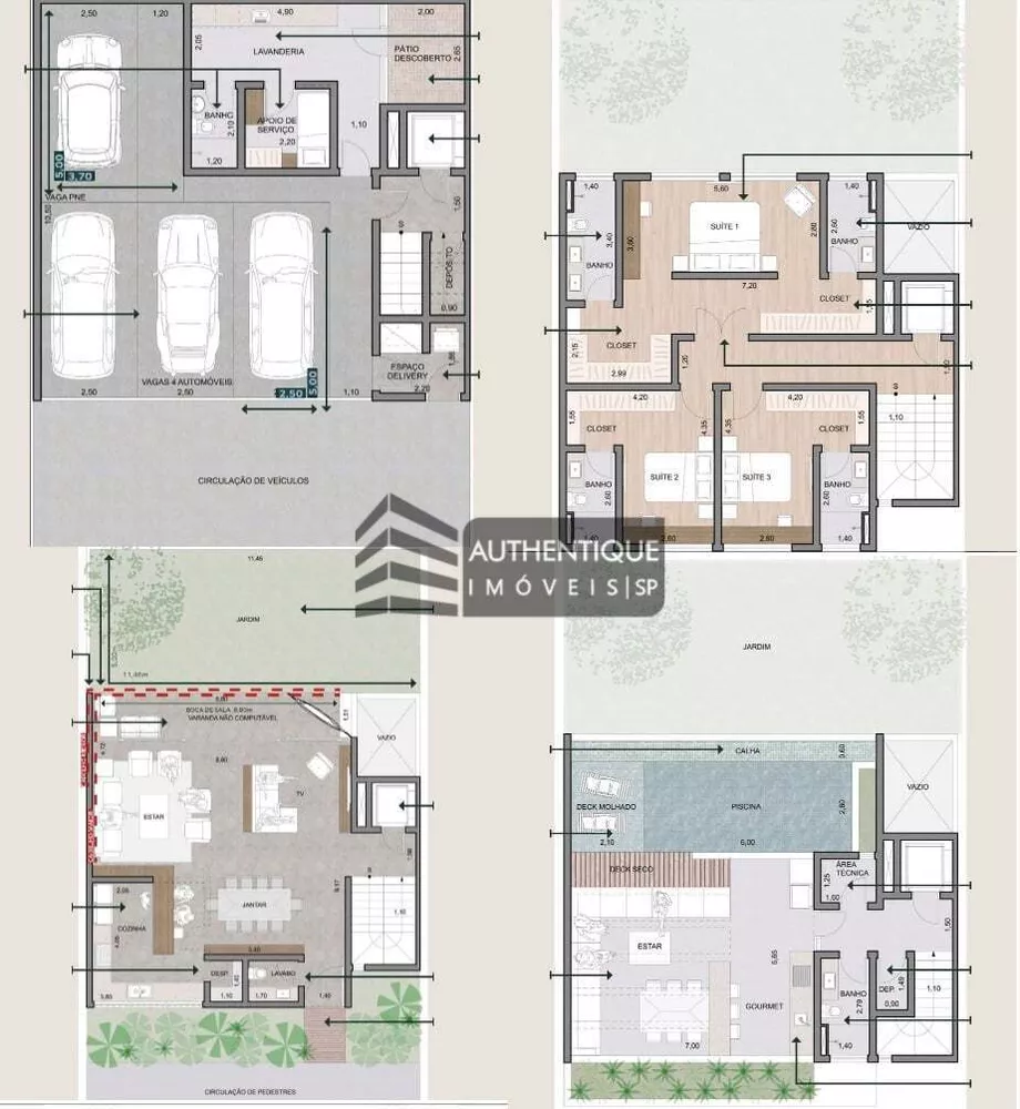 Casa de Condomínio à venda com 3 quartos, 528m² - Foto 19