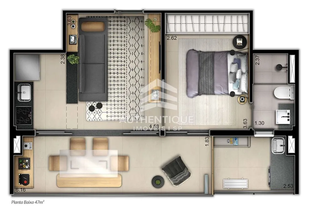 Apartamento, 2 quartos, 77 m² - Foto 18