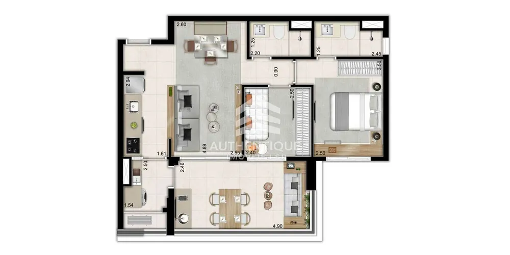 Apartamento, 2 quartos, 68 m² - Foto 17
