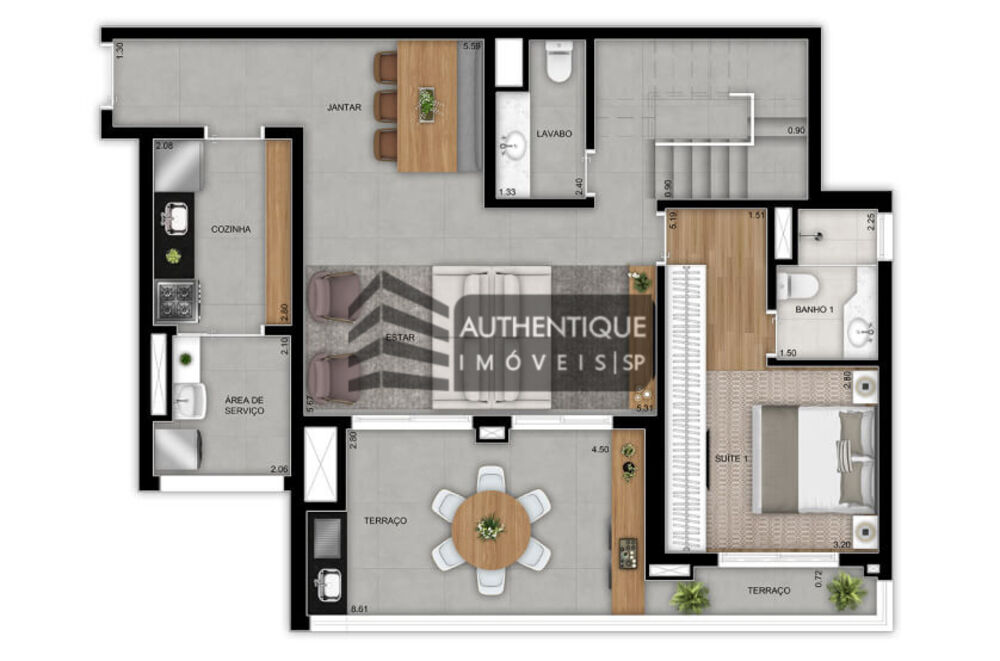Apartamento, 3 quartos, 118 m² - Foto 4