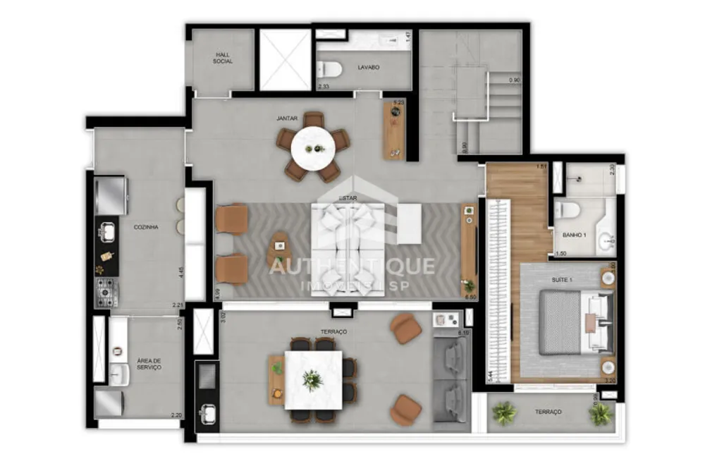 Apartamento, 3 quartos, 118 m² - Foto 40