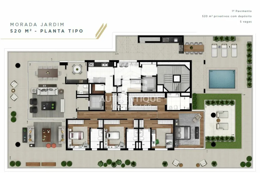 Cobertura, 4 quartos, 580 m² - Foto 40