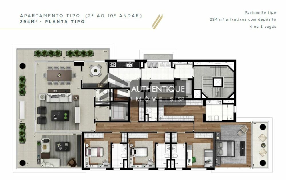 Cobertura, 4 quartos, 580 m² - Foto 27