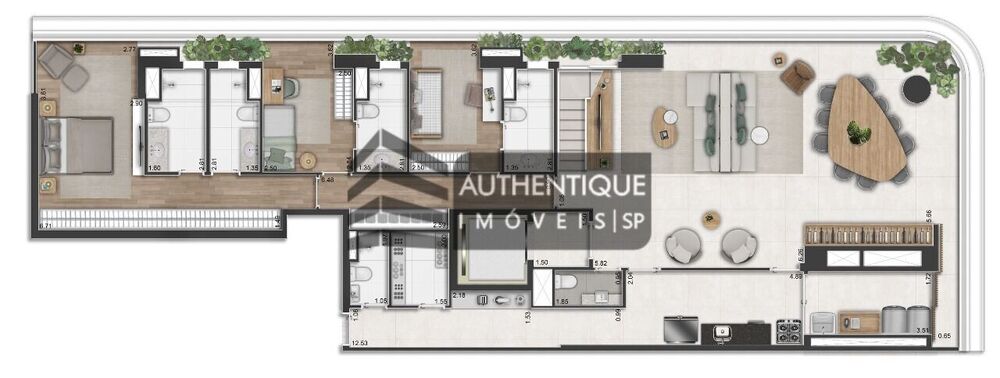 Cobertura, 3 quartos, 300 m² - Foto 4