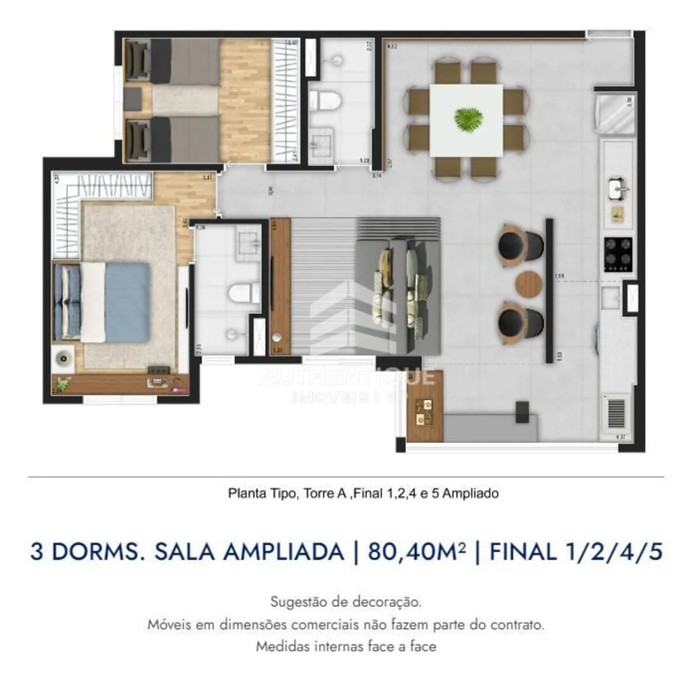 Apartamento, 3 quartos, 80 m² - Foto 16