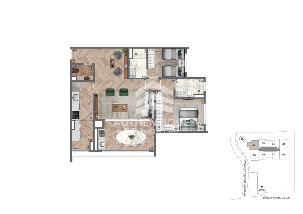 Apartamento, 3 quartos, 89 m² - Foto 12