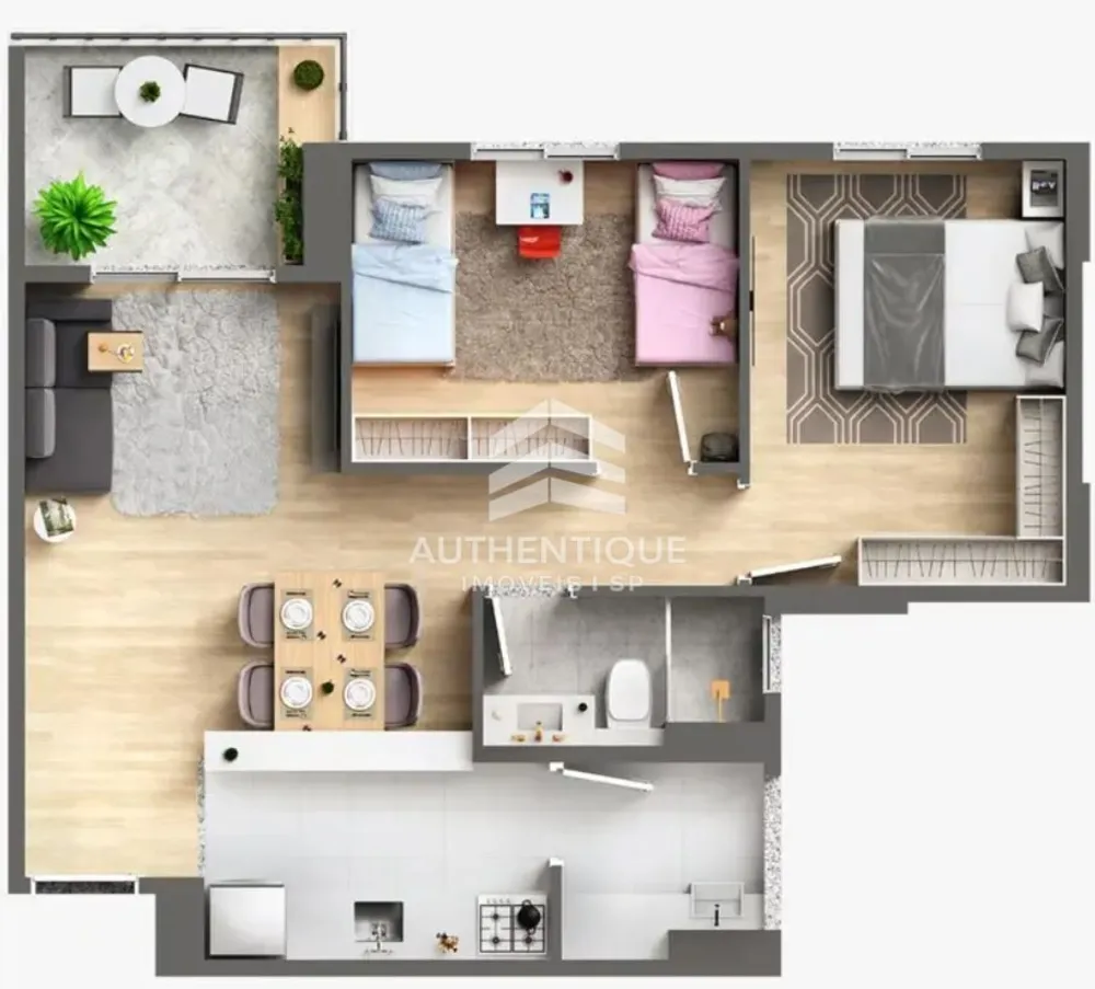Apartamento, 2 quartos, 53 m² - Foto 17