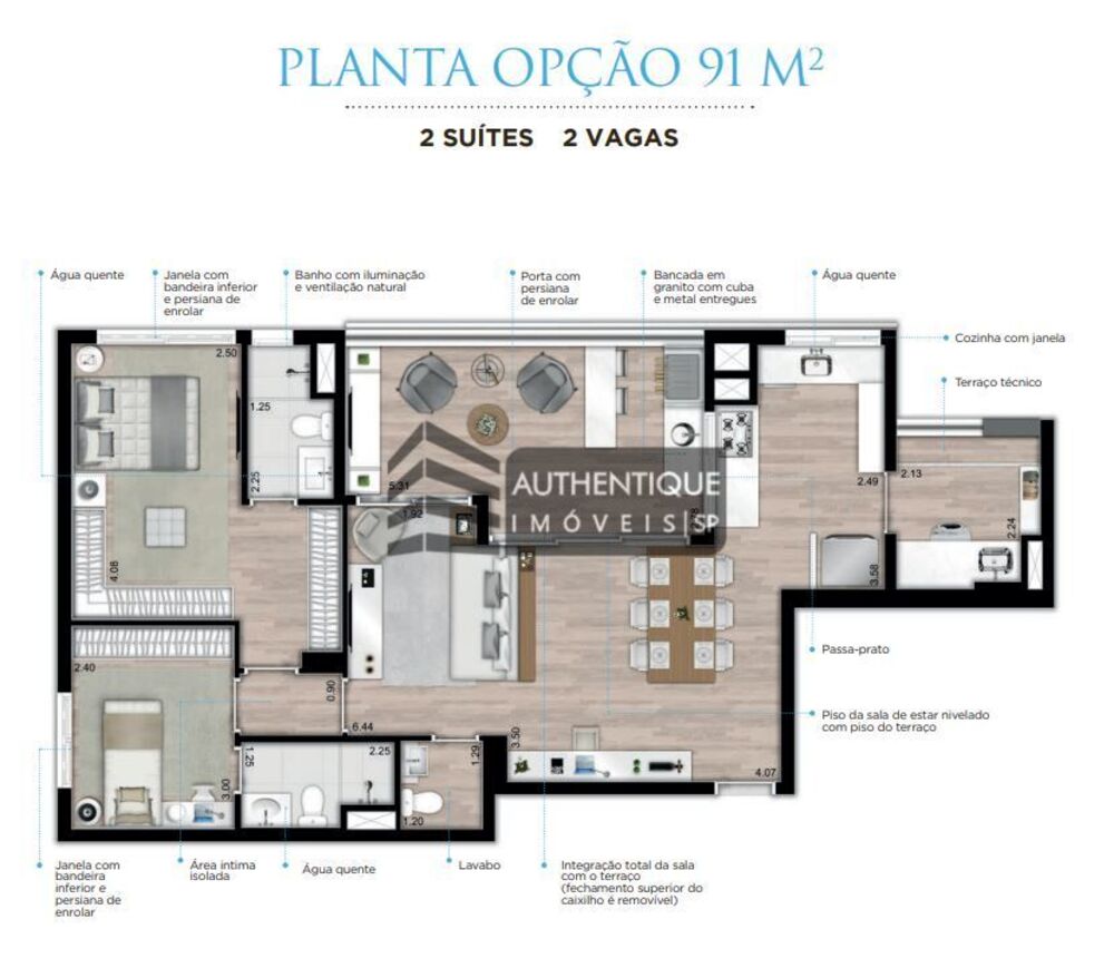 Apartamento, 1 quarto, 68 m² - Foto 6