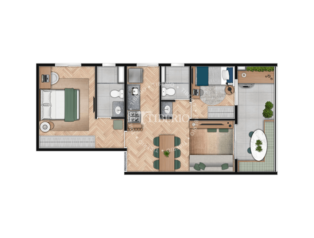Apartamento, 3 quartos, 80 m² - Foto 42
