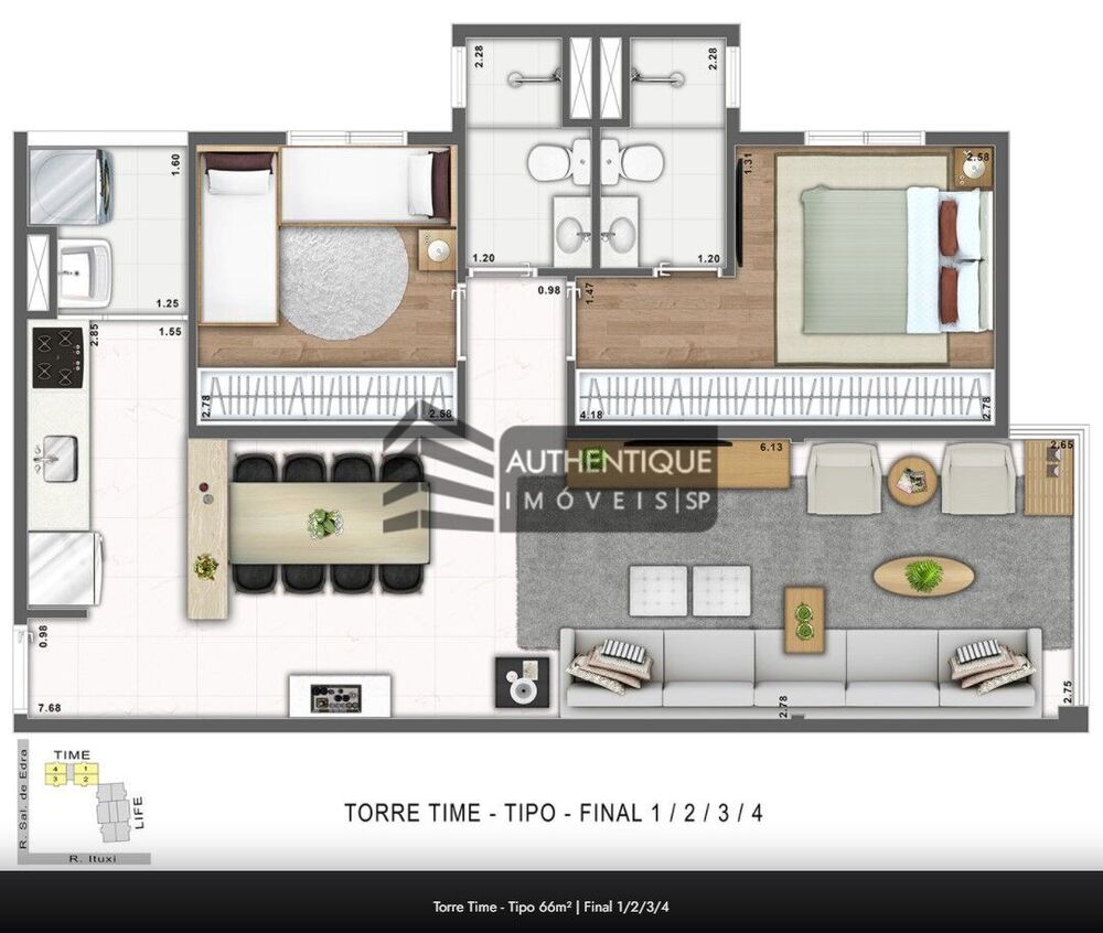 Apartamento, 2 quartos, 76 m² - Foto 26