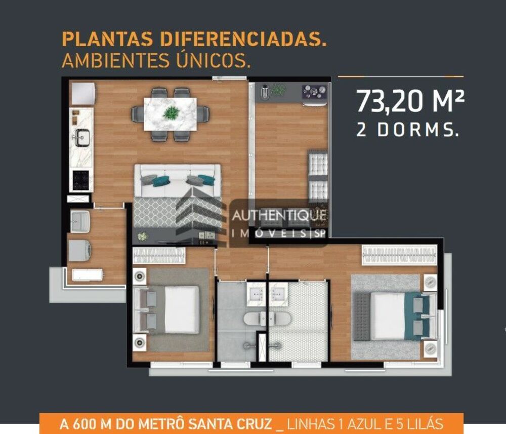 Apartamento, 1 quarto, 31 m² - Foto 1