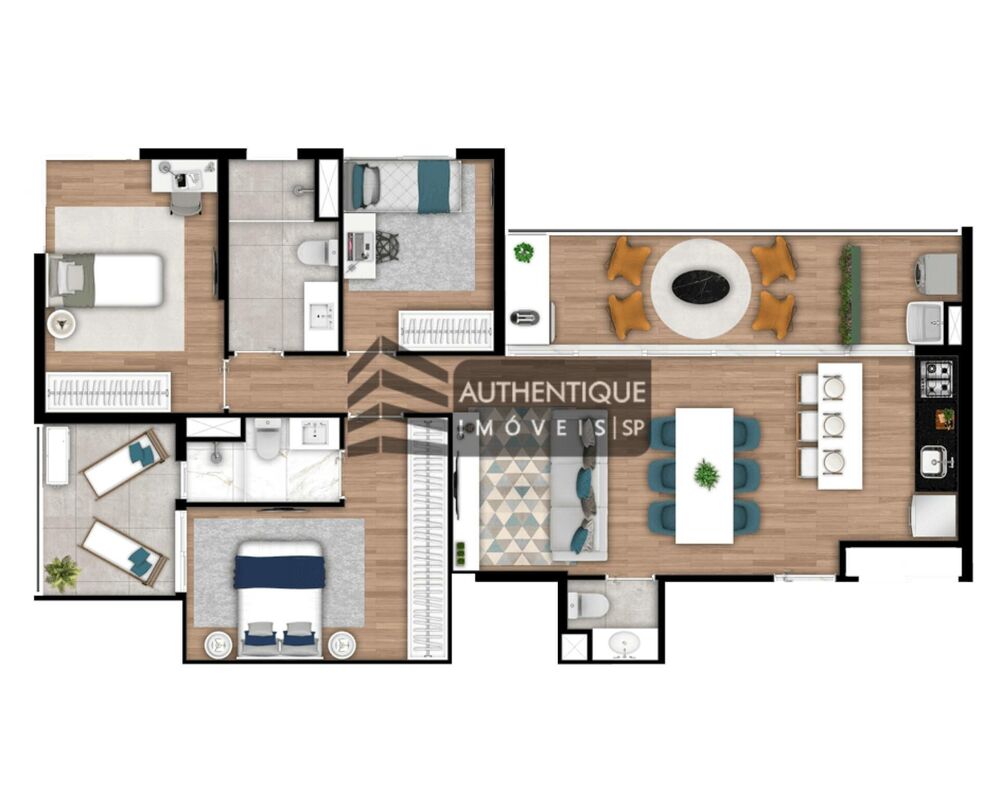 Apartamento, 1 quarto, 31 m² - Foto 3