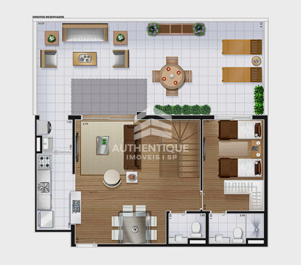 Apartamento, 3 quartos, 169 m² - Foto 5