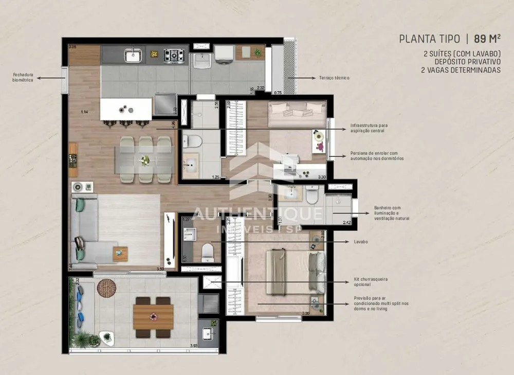 Apartamento, 2 quartos, 76 m² - Foto 27