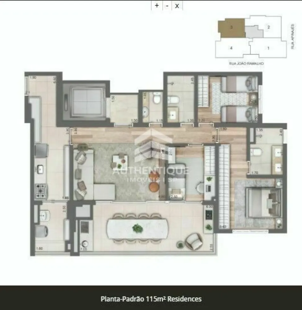 Apartamento, 3 quartos, 135 m² - Foto 8