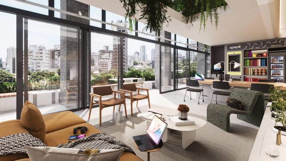 Apartamento à venda com 1 quarto, 46m² - Foto 2