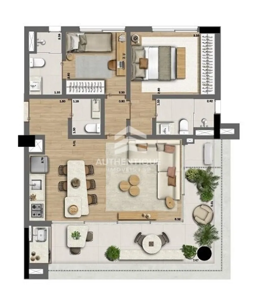 Apartamento, 2 quartos, 81 m² - Foto 18