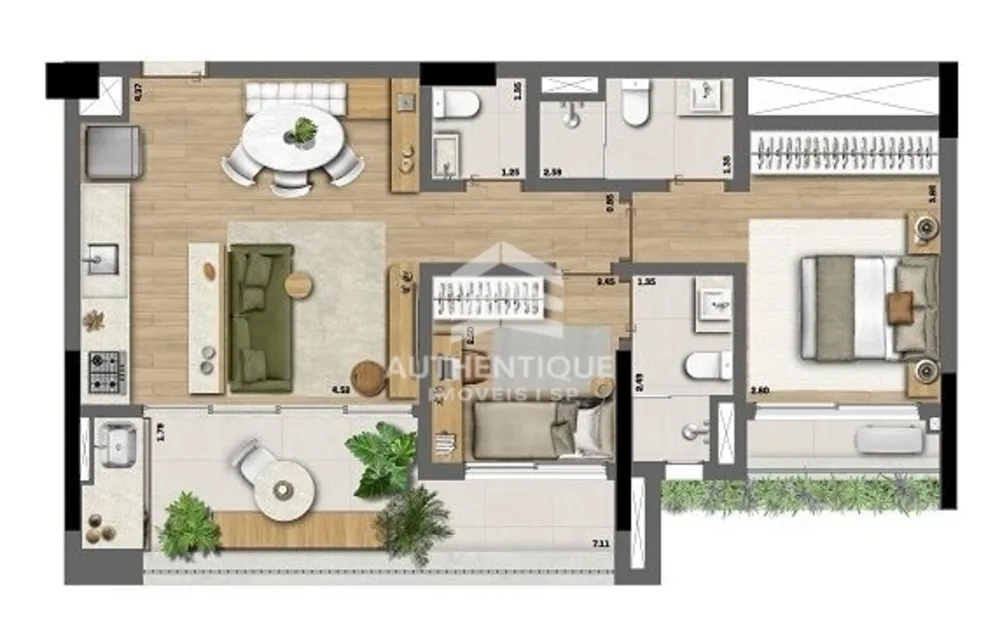 Apartamento, 2 quartos, 81 m² - Foto 17