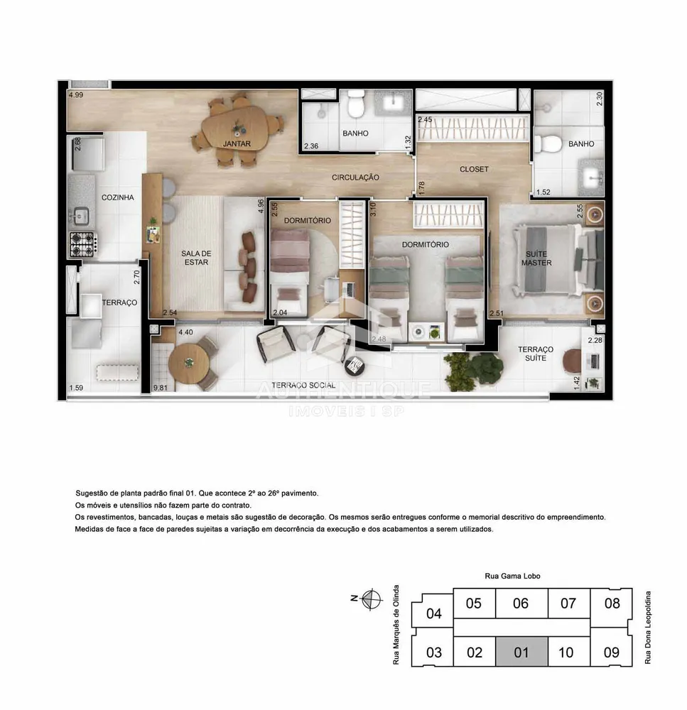 Apartamento, 3 quartos, 80 m² - Foto 13