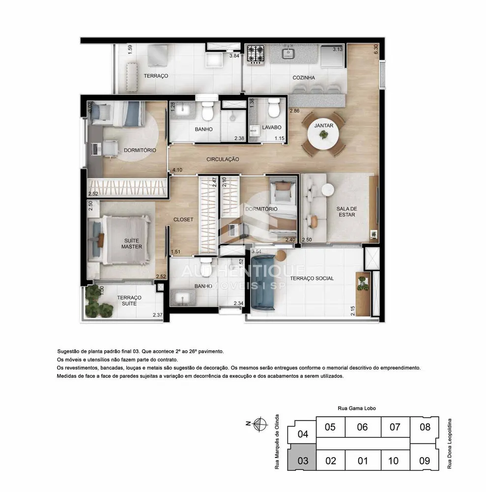Apartamento, 3 quartos, 80 m² - Foto 14