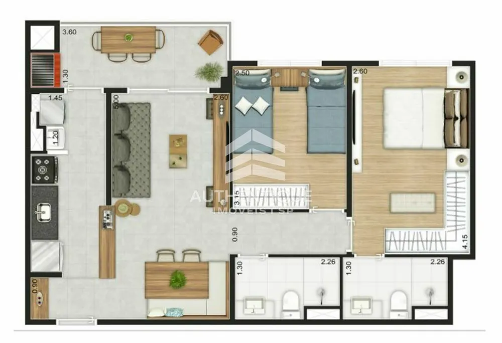 Apartamento, 3 quartos, 81 m² - Foto 5