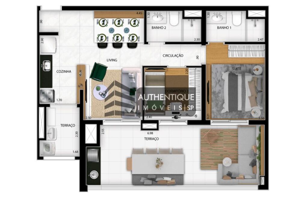 Apartamento, 2 quartos, 78 m² - Foto 28