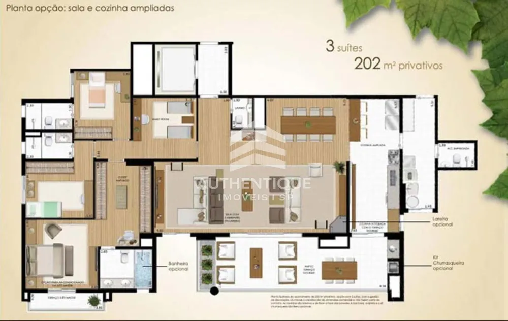 Apartamento, 3 quartos, 202 m² - Foto 16