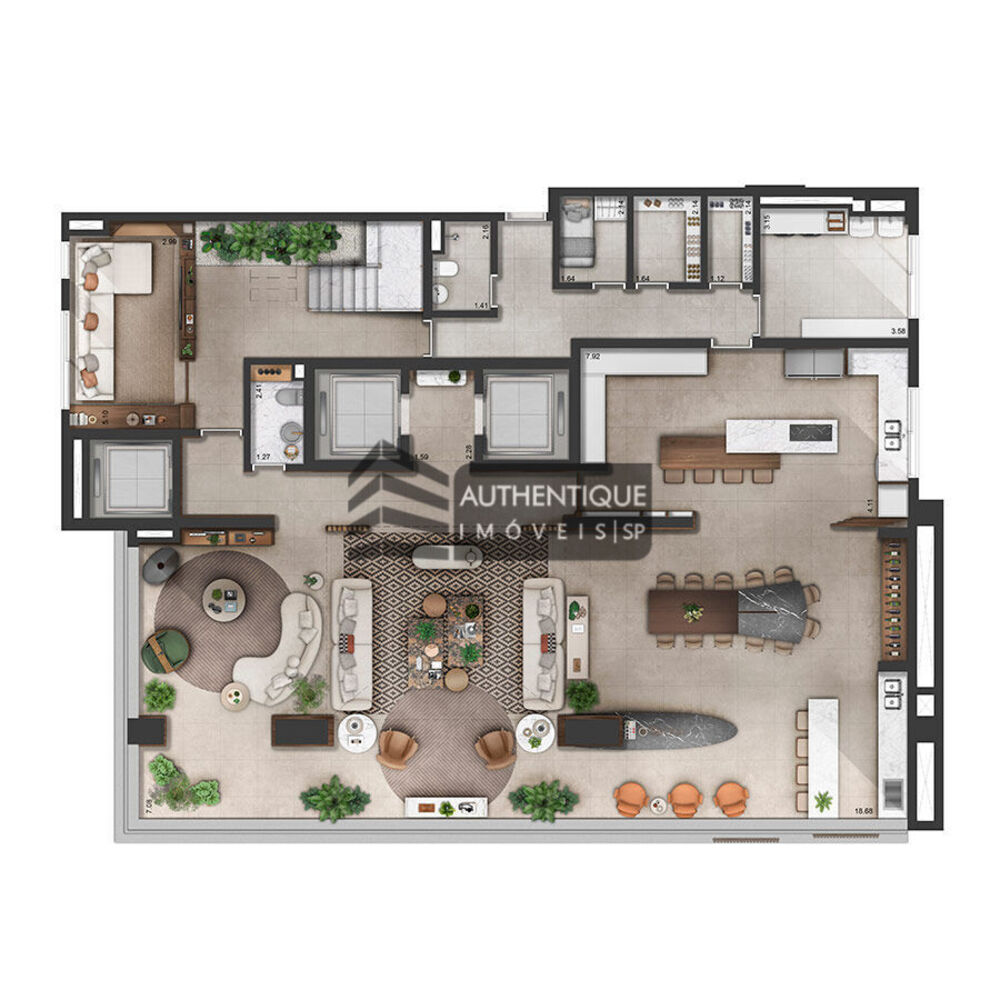 Apartamento, 4 quartos, 420 m² - Foto 41