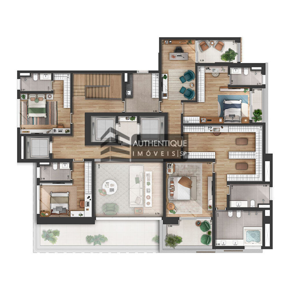 Apartamento, 4 quartos, 420 m² - Foto 28