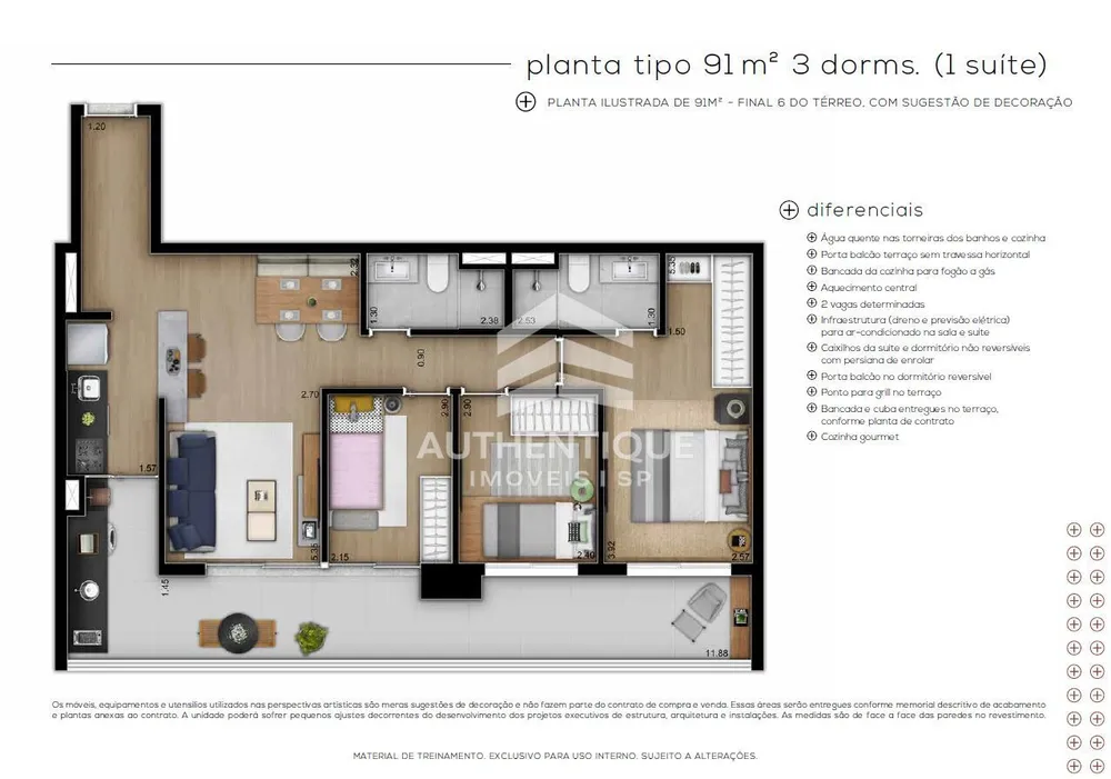 Apartamento, 3 quartos, 94 m² - Foto 26