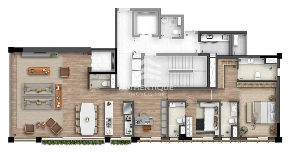 Apartamento, 3 quartos, 235 m² - Foto 8