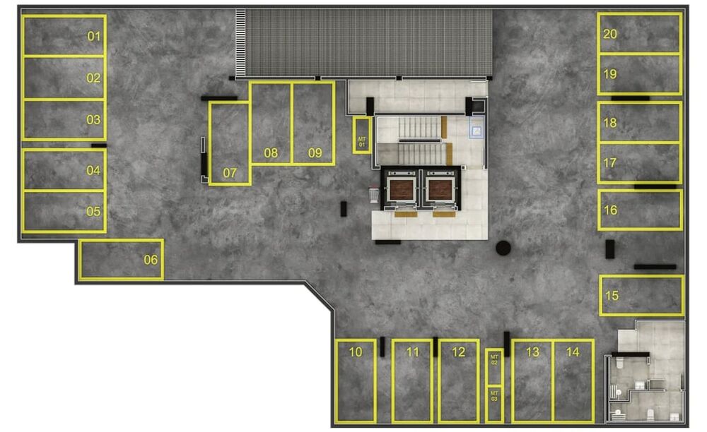 Apartamento, 1 quarto, 31 m² - Foto 22