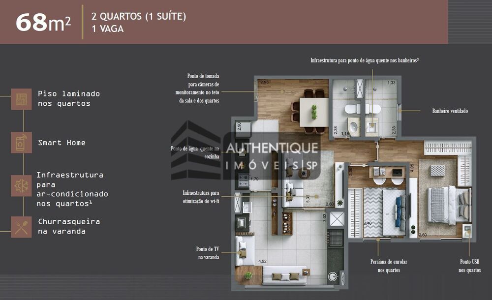 Apartamento, 3 quartos, 93 m² - Foto 8