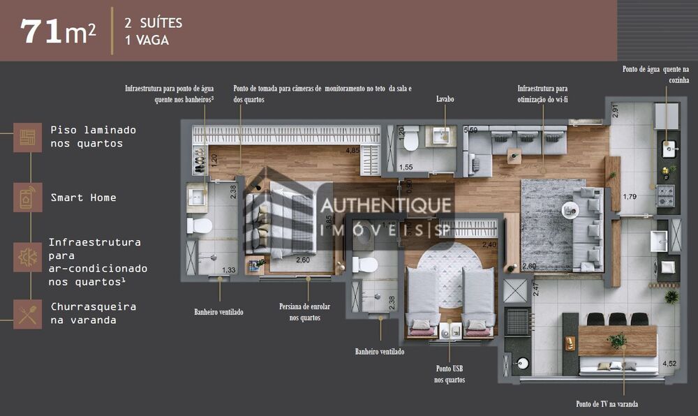 Apartamento, 3 quartos, 93 m² - Foto 12