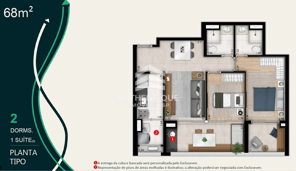 Apartamento, 3 quartos, 111 m² - Foto 12