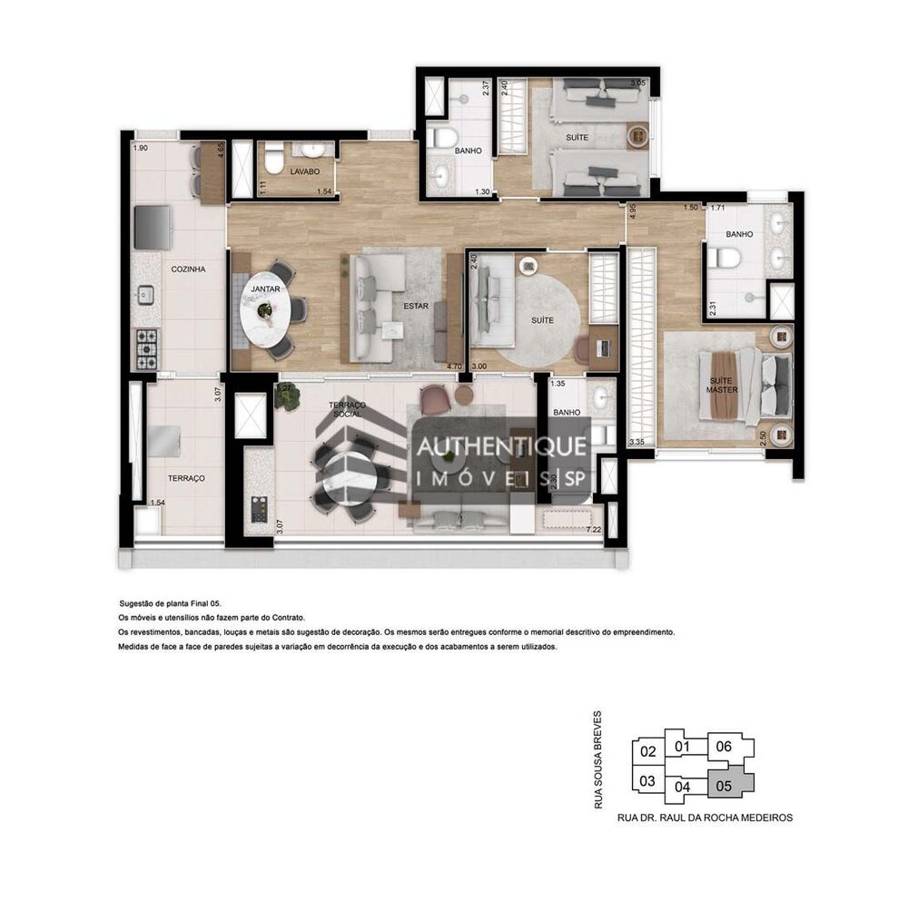 Apartamento, 3 quartos, 109 m² - Foto 4