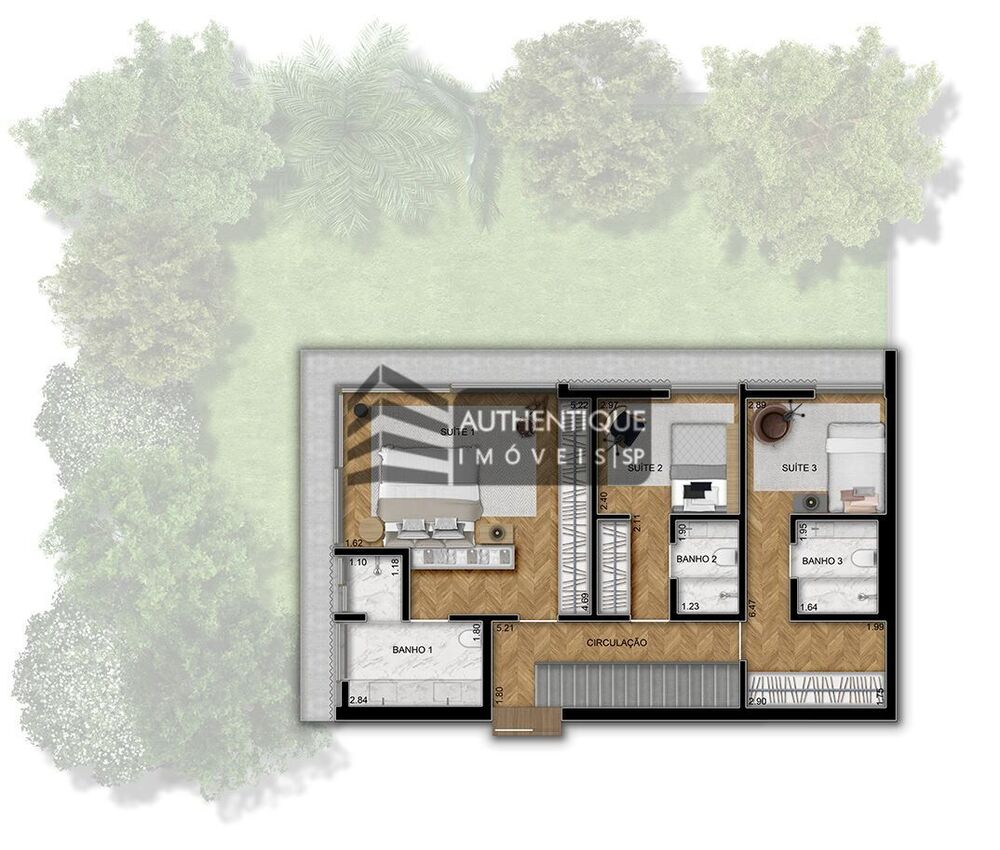 Casa de Condomínio, 3 quartos - Foto 1