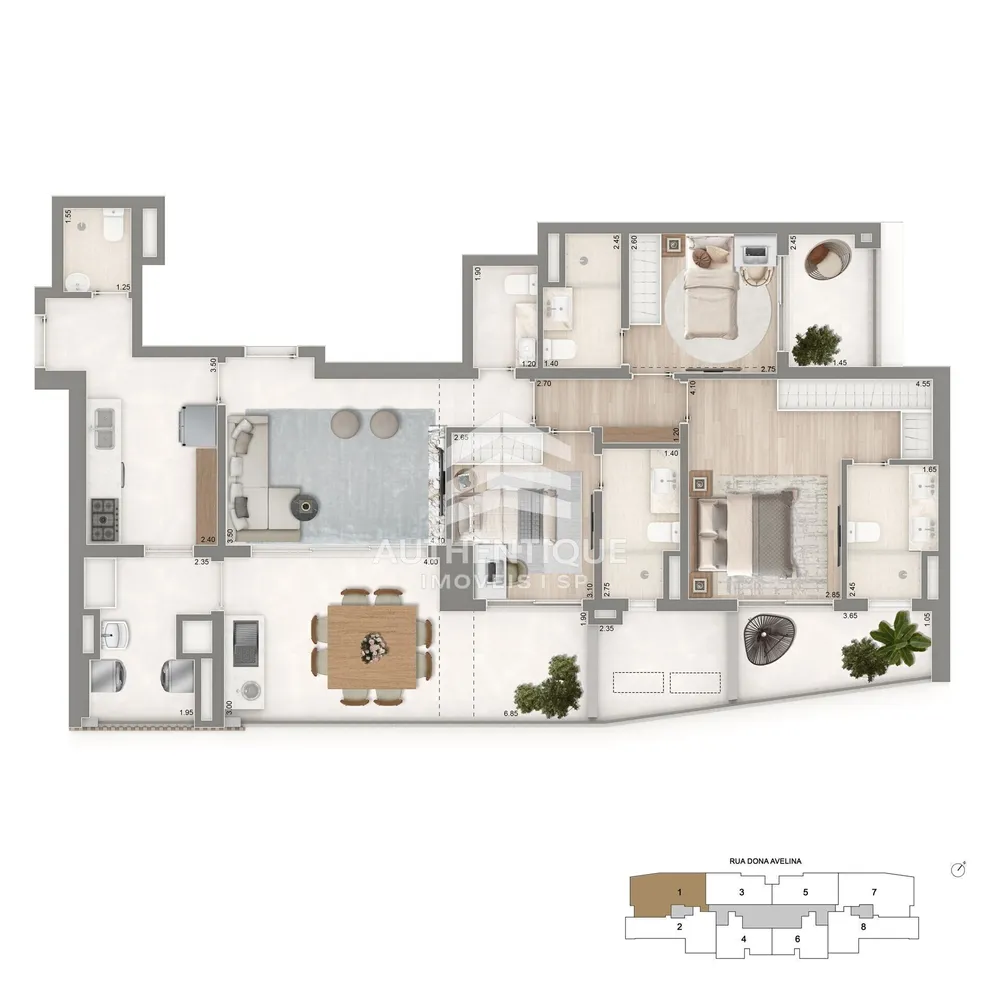 Apartamento, 2 quartos, 100 m² - Foto 6