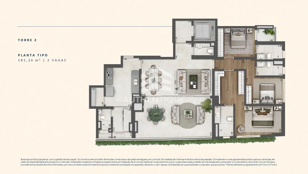 Cobertura, 3 quartos, 334 m² - Foto 6
