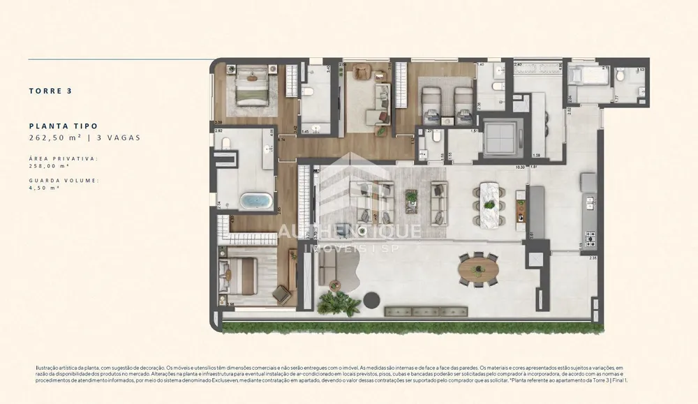 Cobertura, 3 quartos, 334 m² - Foto 14