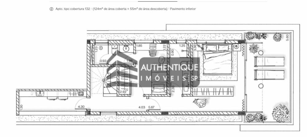 Apartamento, 1 quarto, 79 m² - Foto 4